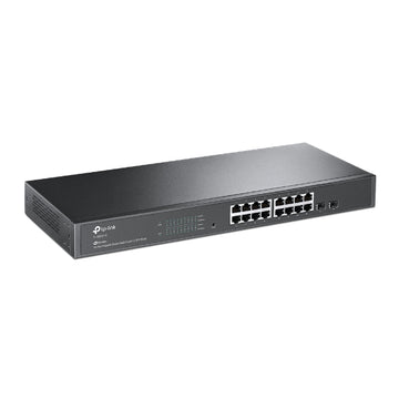 TP-Link JetStream™ 16-Port Gigabit Smart Switch with 2 Gigabit SFP Slots (TL-SG2218)